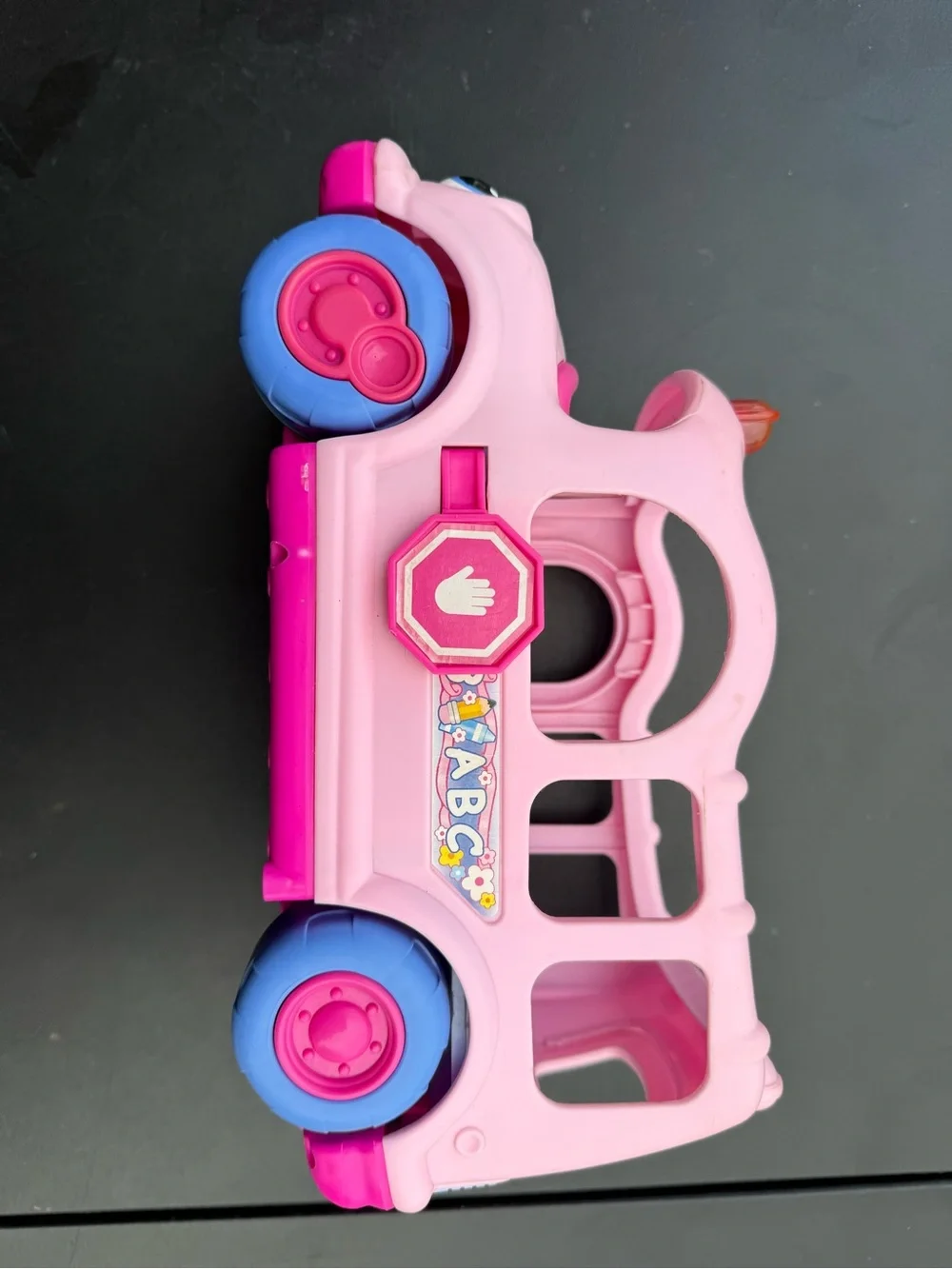 Fisher-Price Pink & Blue ABC 1-2-3 Play Bus